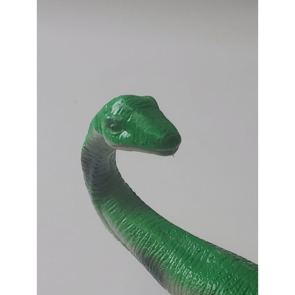 GREENBRIER INTL. Brontosaurus Dinosaur Plastic Toy Figure 5” Tall X 11” Long - Picture 5 of 7
